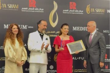 اختتام فعاليات مهرجان “غلوبال كانفاس” للفنون التشكيلية في دبي ومشاركة مميزة للتشكيلية اللبنانية هبة برّو