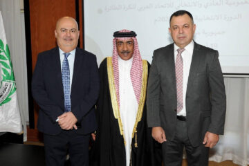 الطائرة: المهندس علي خليفة  عضوا في الاتحاد العربي لولاية جديدة