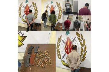 حواجز ومداهمات لشعبة المعلومات في منطقة الشمال تسفر عن توقيف عدد من المطلوبين والمشتبه بهم  بارتكاب جرائم