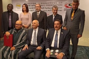 8 ميداليات للبنان في البطولة العربية لكرة السرعة  وتجديد إنتخاب هاشم عضواً في المكتب التنفيذي