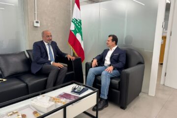 شحادة يستقبل ريزا والصحناوي